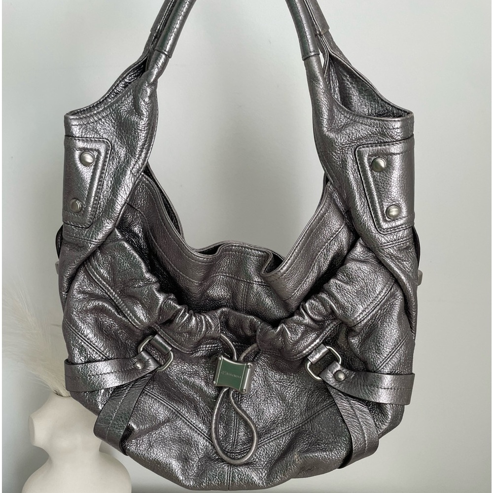 Silver handbag